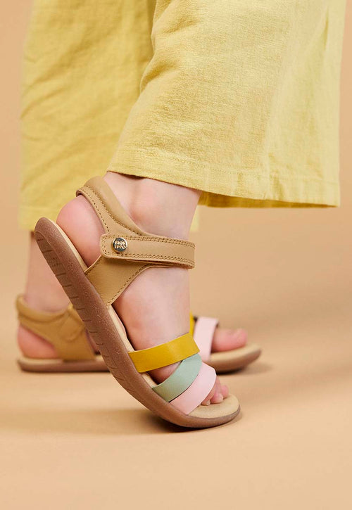 SANDALIAS MULTICOLOR CON TIRAS Y CIERRES AJUSTABLES PARA NIÑA Y NIÑO MAYFIELD