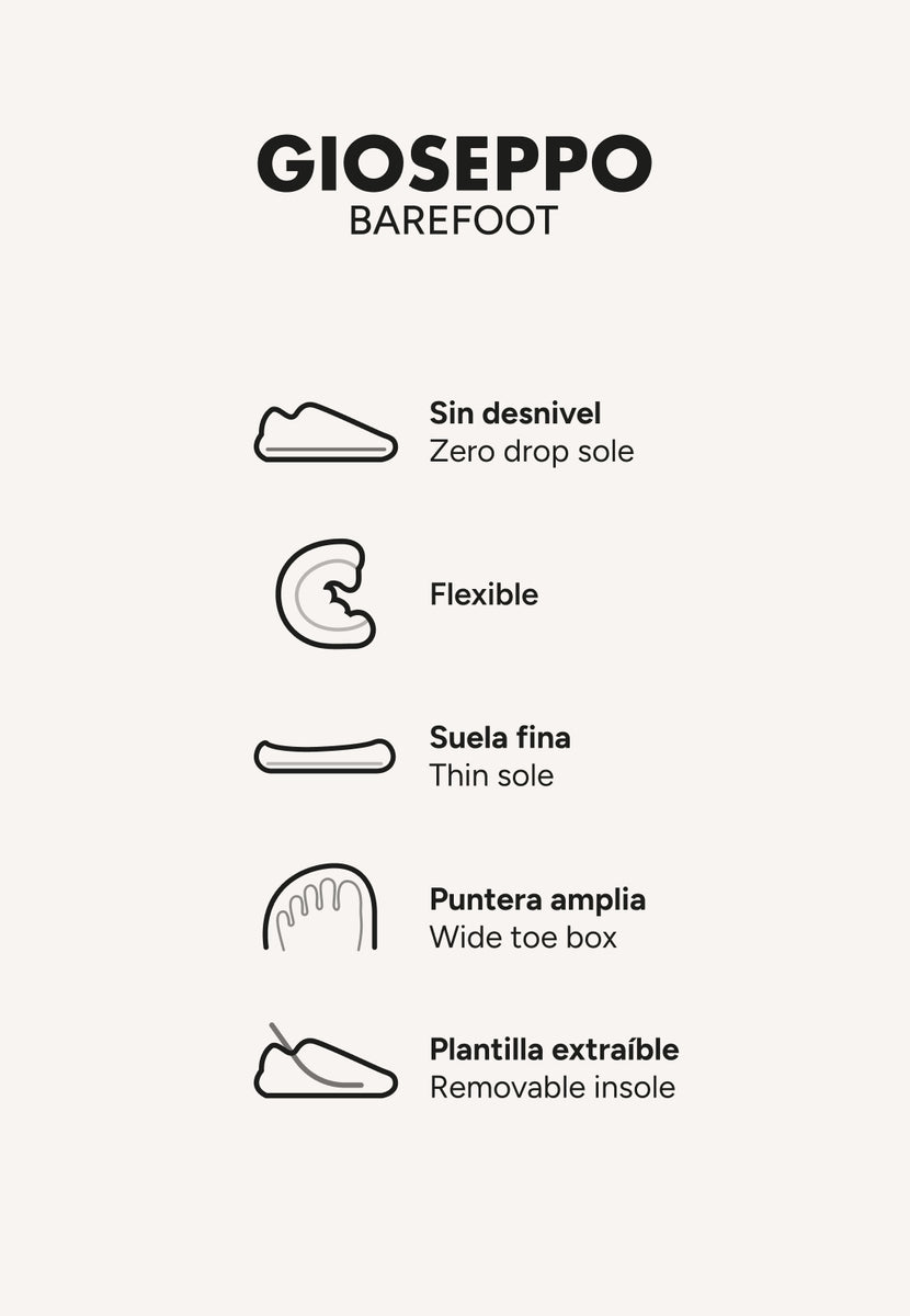 BAREFOOT TERRACOTTA LEATHER SNEAKERS