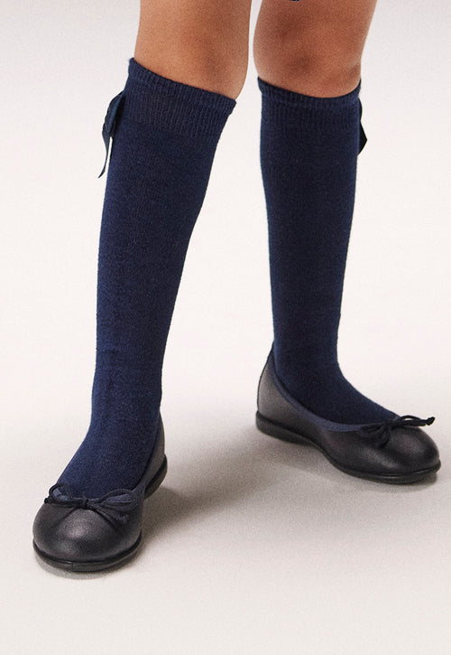 BAILARINAS ESCOLARES EN AZUL MARINO VOLTAIRE