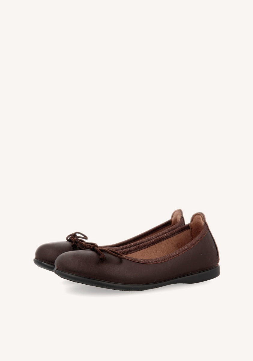 BALLERINE SCUOLA IN MARRONE VOLTAIRE