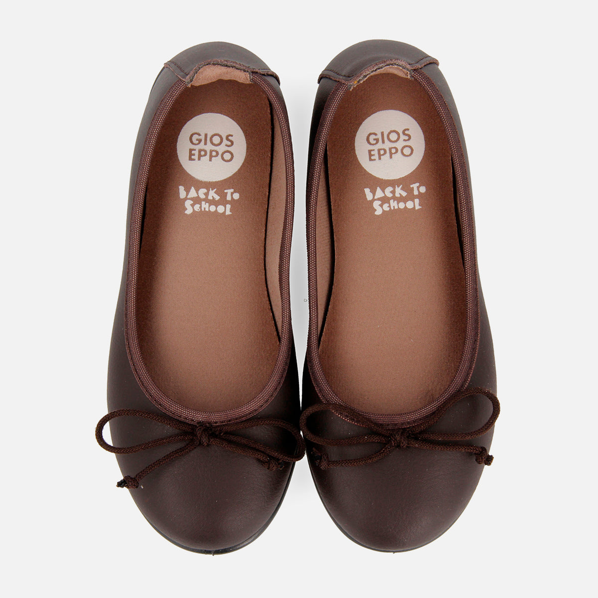 SCHOOL BALLET FLATS IN NAVY BLUE VOLTAIRE