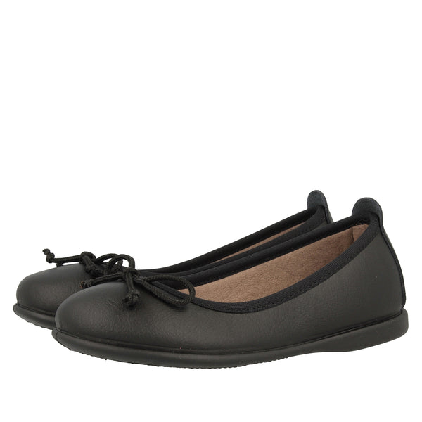 BALLERINE SCUOLA IN NERO VOLTAIRE