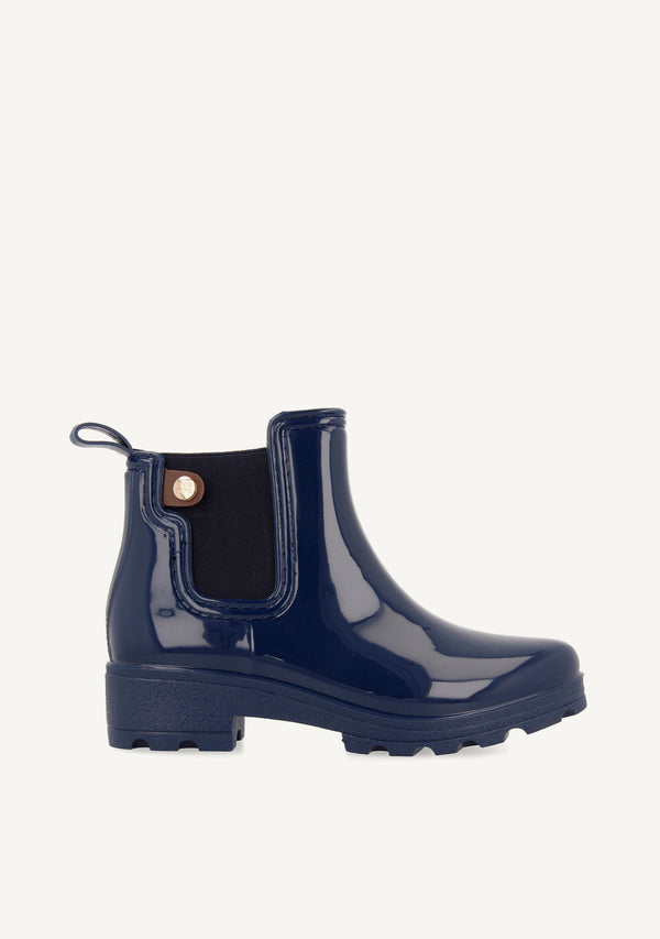 BOTAS DE AGUA AZULES PARA MUJER 40840