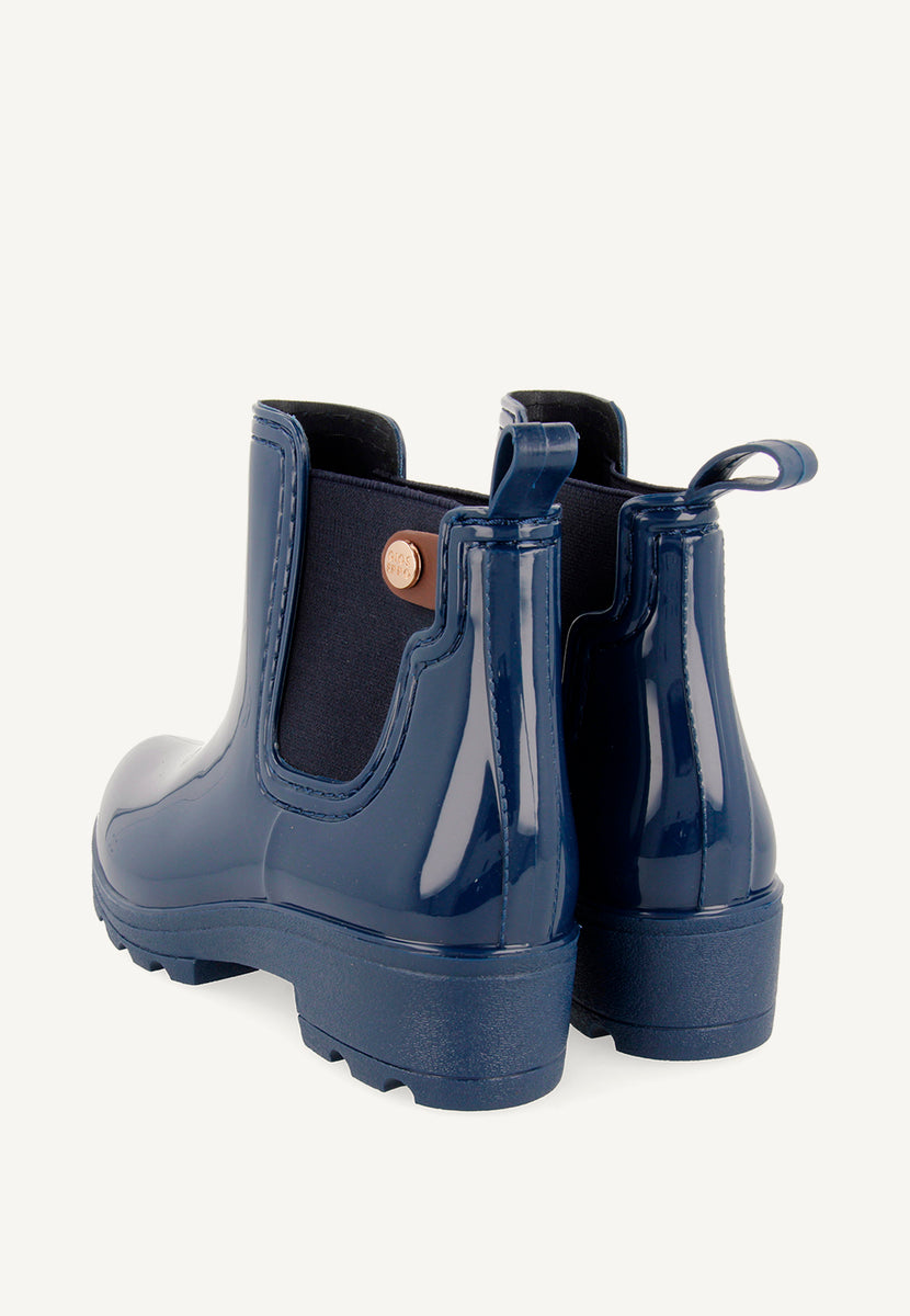 BOTAS DE AGUA AZULES PARA MUJER 40840