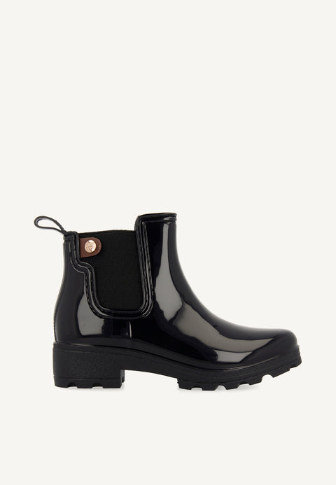 BOTAS DE AGUA NEGRAS PARA MUJER  40840