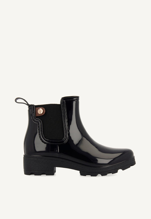 Botas de agua negras para mujer  40840