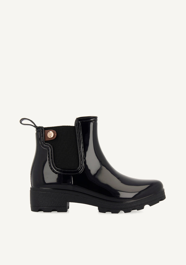 Botas de agua negras para mujer  40840