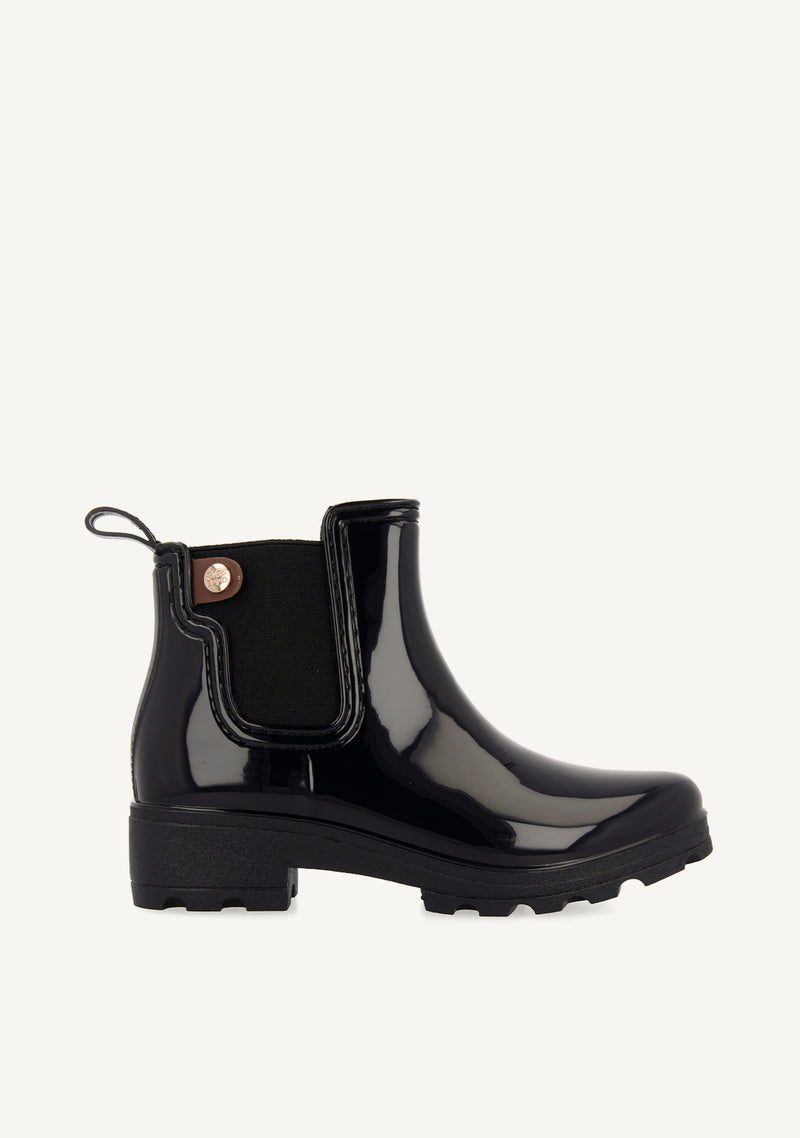 Botas de agua negras para mujer  40840