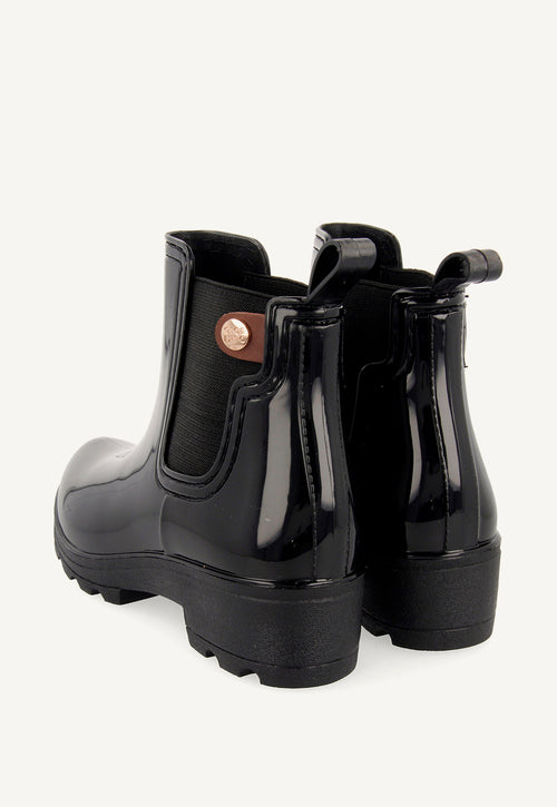 Botas de agua negras para mujer  40840