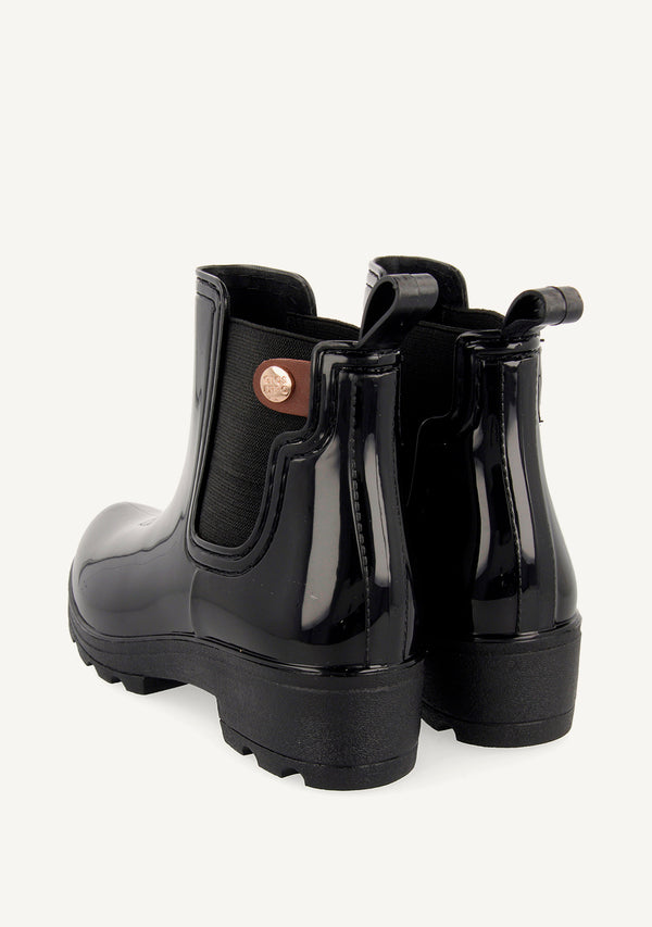 Botas de agua negras para mujer  40840
