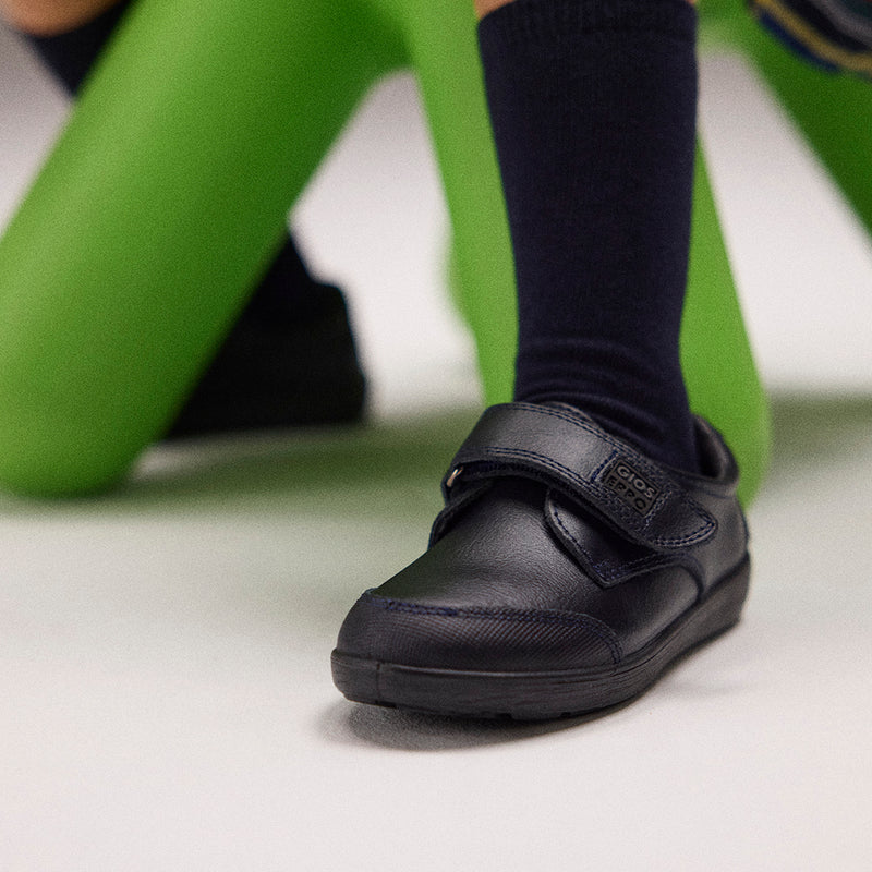 SCARPE SCHOLASTICHE BLU NAVY PER RAGAZZI BETA 