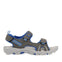 Grey sporty flip flops for boys AACHEN