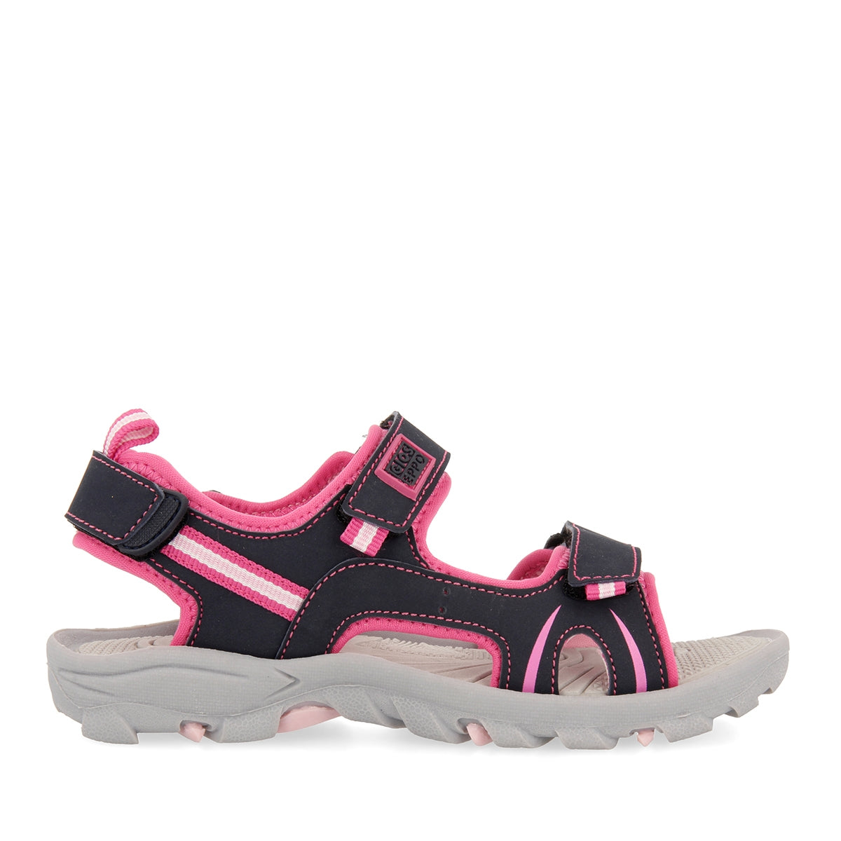 Pink sporty flip flops for boys AACHEN
