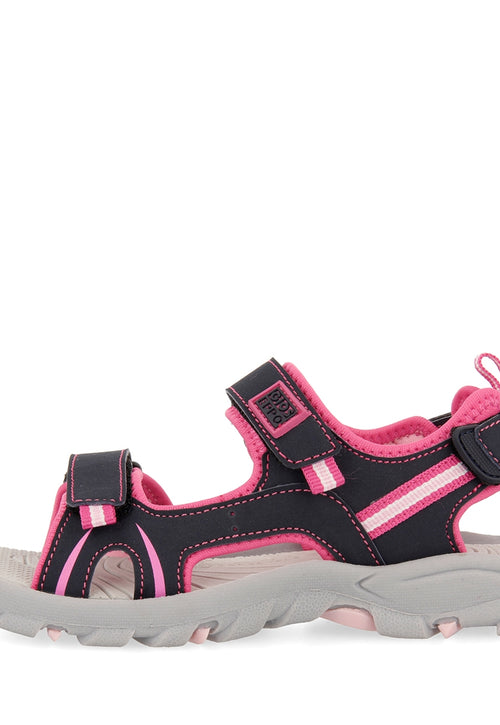 Pink sporty flip flops for girls AACHEN