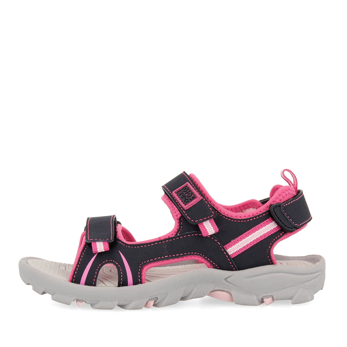 Pink sporty flip flops for boys AACHEN