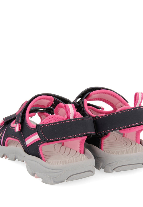 Pink sporty flip flops for girls AACHEN