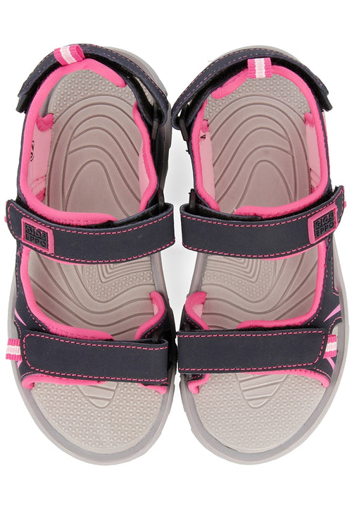 Pink sporty flip flops for girls AACHEN