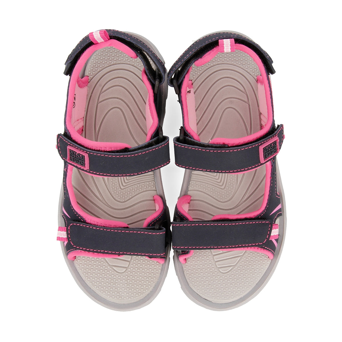 Pink sporty flip flops for boys AACHEN