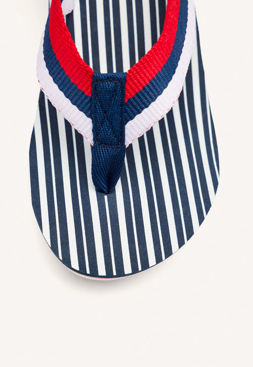 Chanclas esclavas azul marino para mujer CASIS