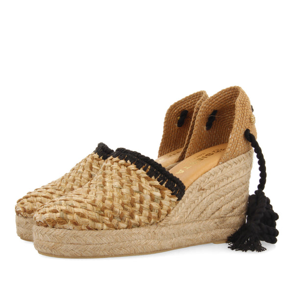La siesta victorina women's black espadrilles