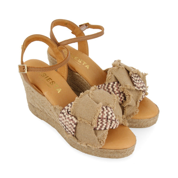 La siesta magdalena women's natural espadrilles
