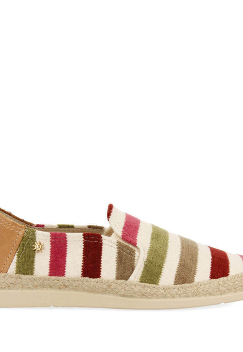 Alpargatas la siesta en color caqui para hombre natura m