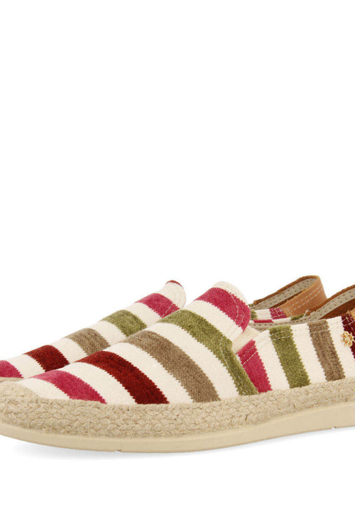 Alpargatas la siesta en color caqui para hombre natura m