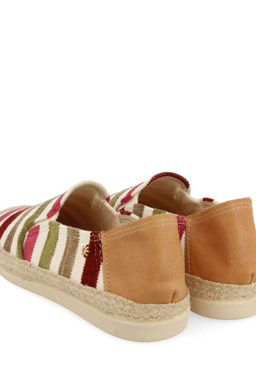 Alpargatas la siesta en color caqui para hombre natura m