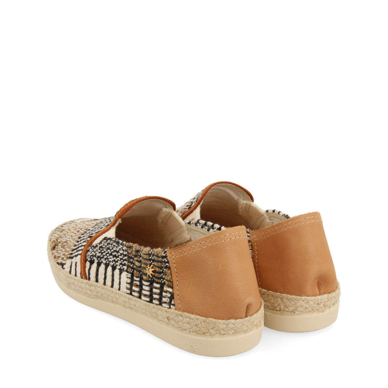 Alpargatas la siesta en color beige para hombre tapiz
