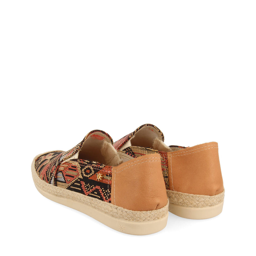 La siesta tesela m men's orange espadrilles