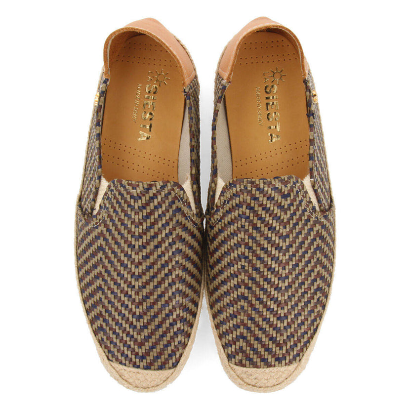 La siesta men's espigas m khaki espadrilles