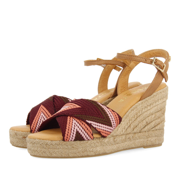 La siesta lidia women's coral espadrilles