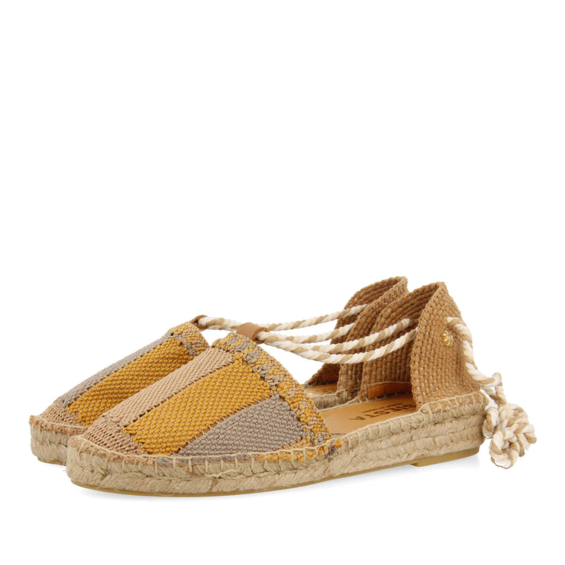 La siesta eulalia women's mustard espadrilles