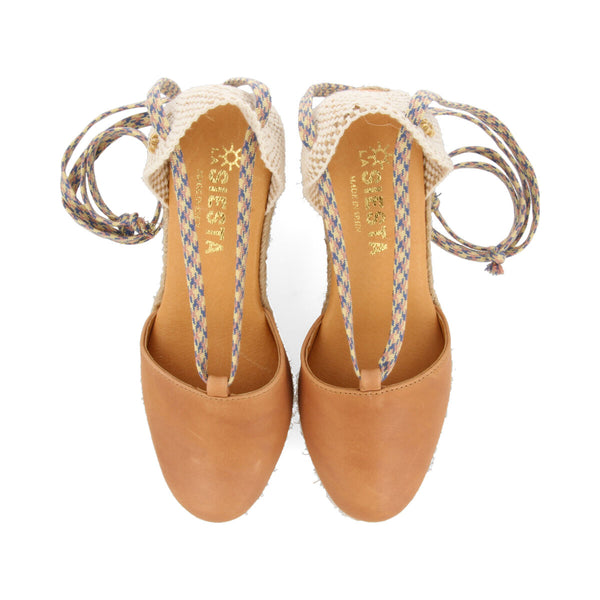 La siesta carmen women's tan espadrilles