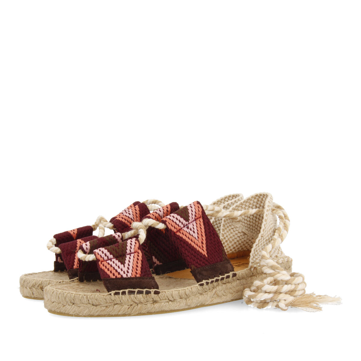 La siesta lucia women's coral espadrilles