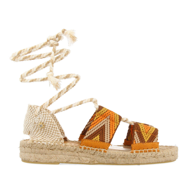 La siesta lucia women's mustard espadrilles