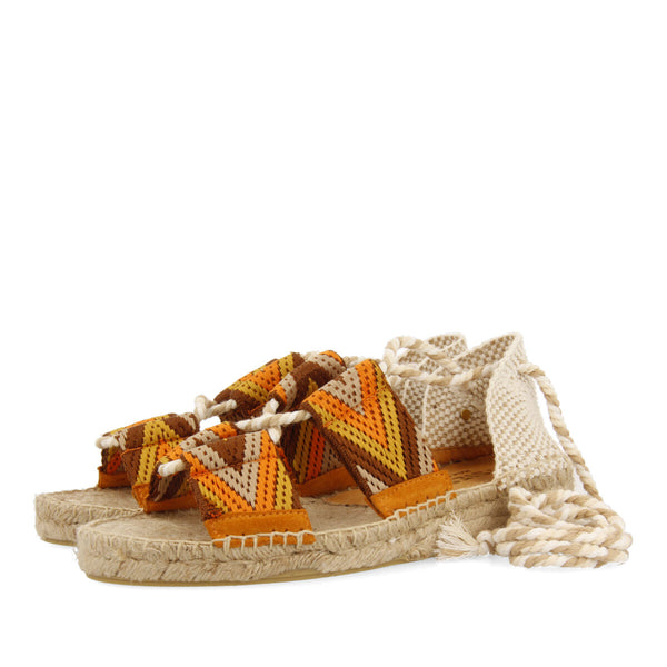 La siesta lucia women's mustard espadrilles