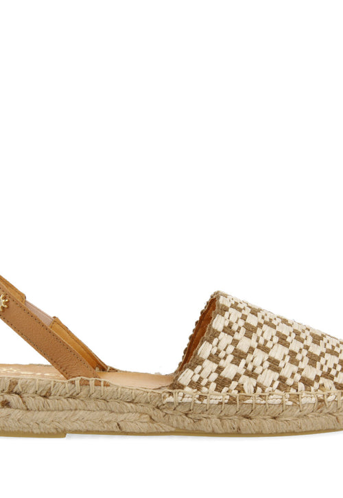 Espadrilles la siesta en couleur naturelle pour femme prisca