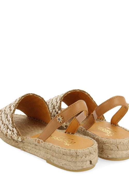 Espadrilles la siesta en couleur naturelle pour femme prisca
