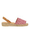 La siesta prisca women's fuchsia espadrilles