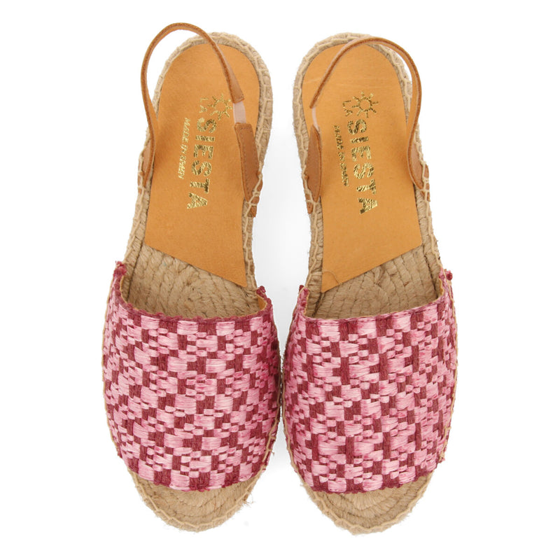 La siesta prisca women's fuchsia espadrilles