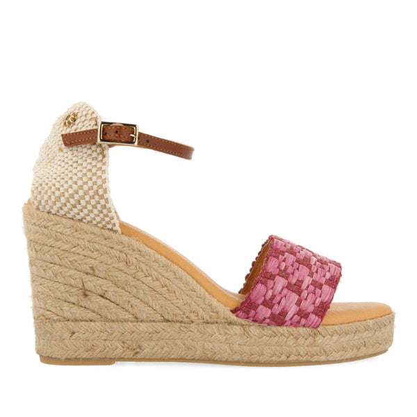 La siesta regina women's fuchsia espadrilles