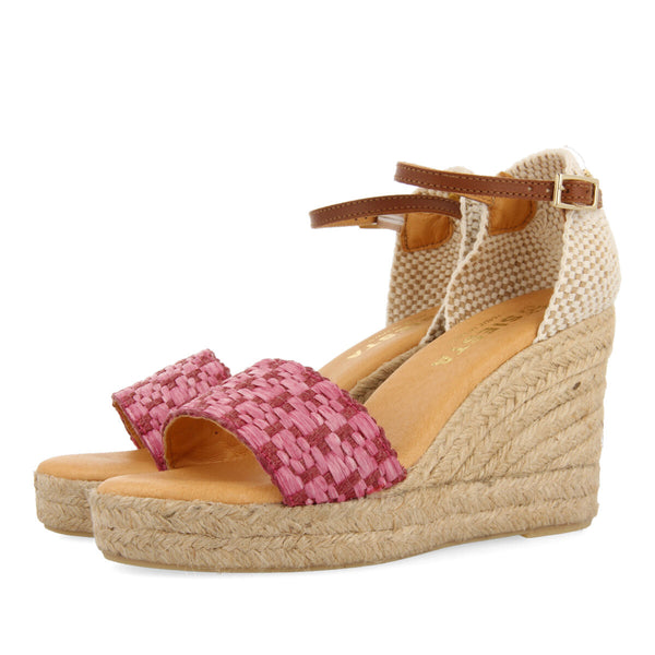 La siesta regina women's fuchsia espadrilles
