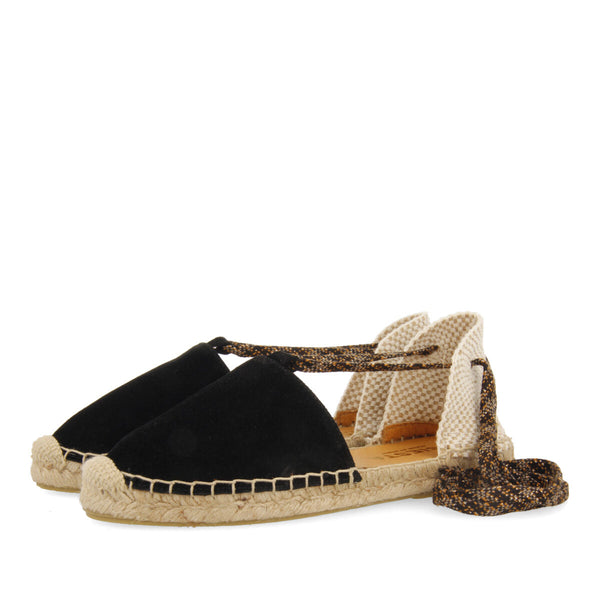 La siesta apolonia women's black espadrilles