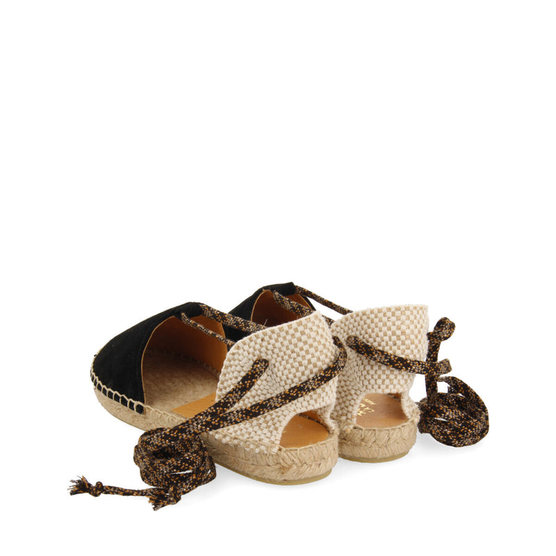 La siesta apolonia women's black espadrilles