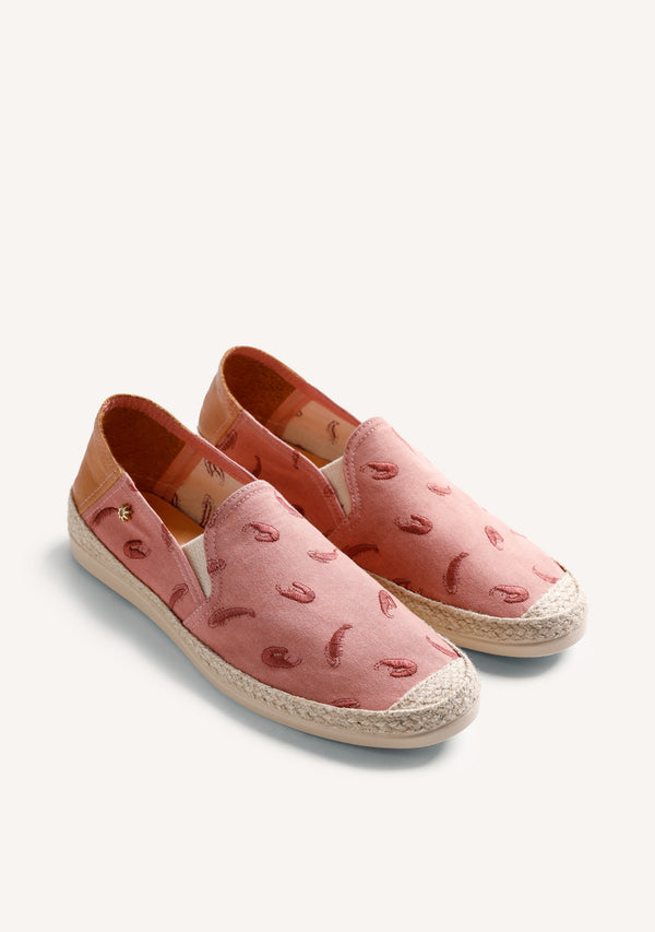 ESPADRILLES TERRE CUITE MOTIF POISSON