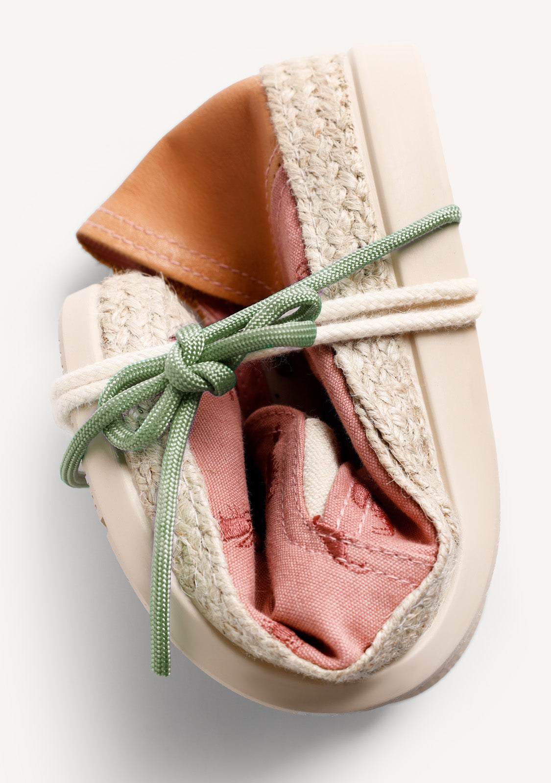 TERRACOTA ESPADRILLES FISH PATTERN
