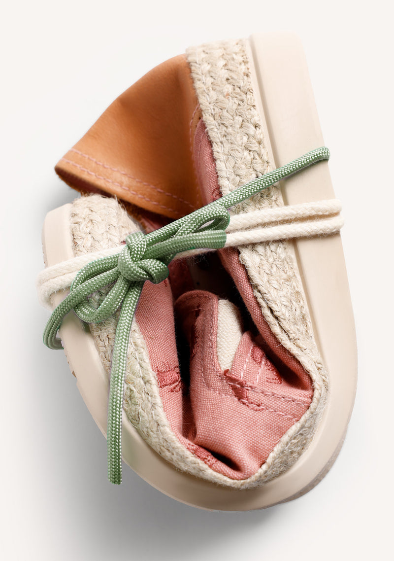 ESPADRILLES TERRE CUITE MOTIF POISSON