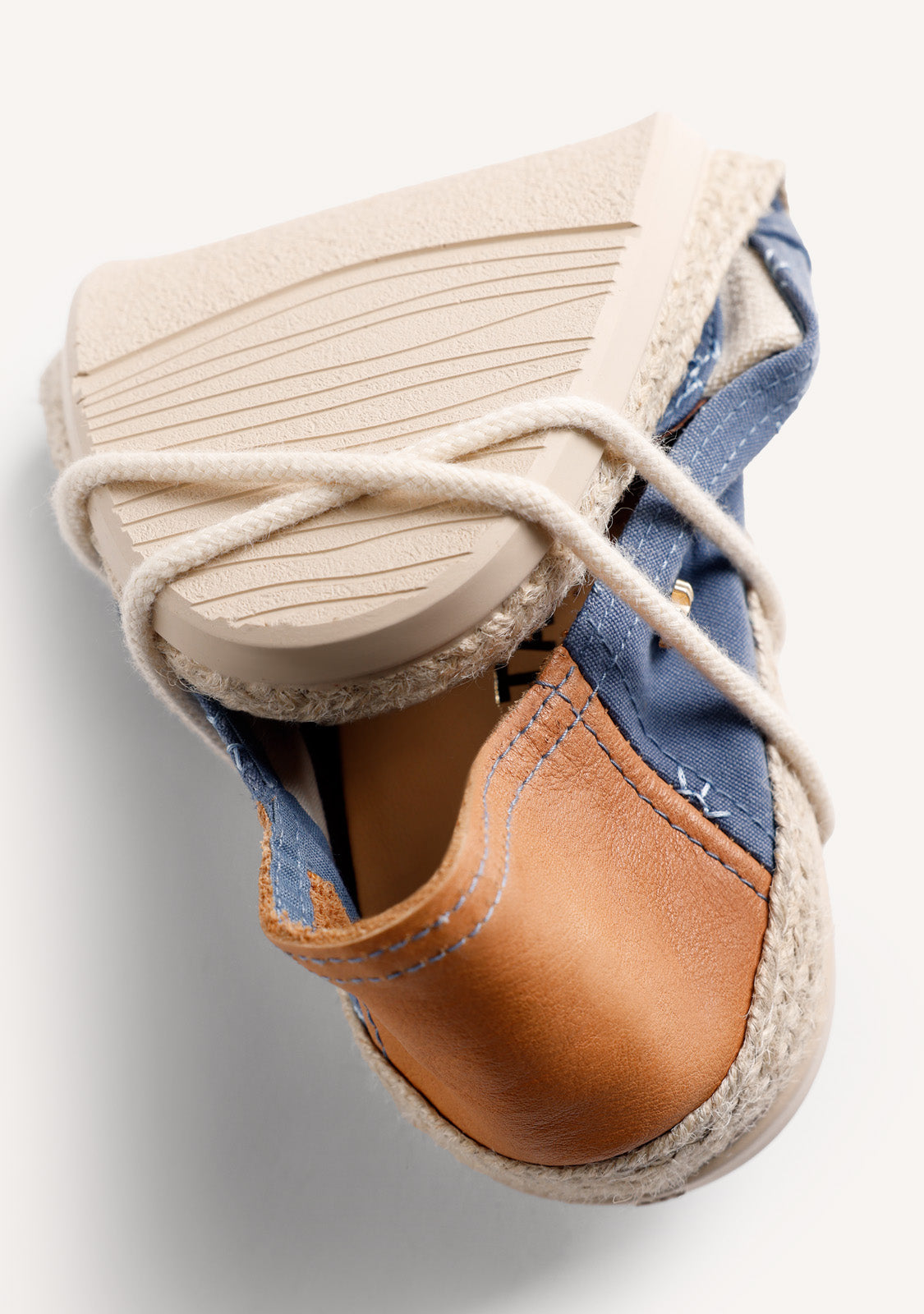 BLUE ESPADRILLES SUN PATTERN