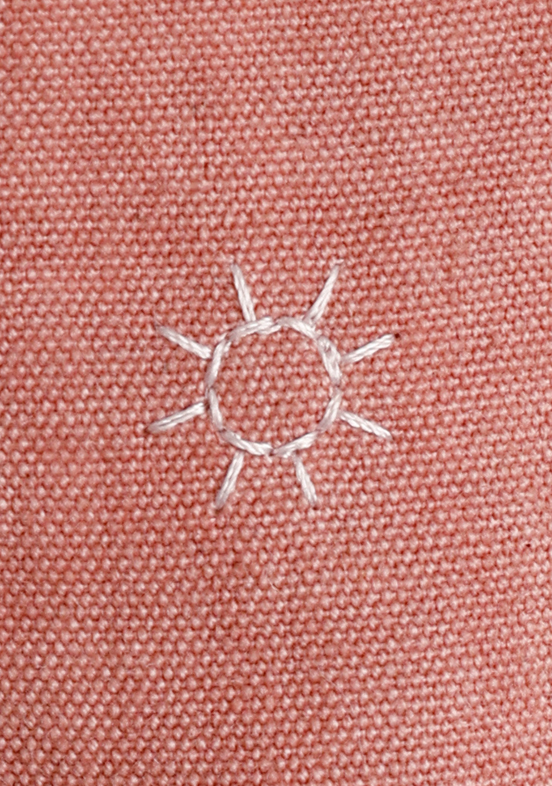 TERRACOTA ESPADRILLES SUN PATTERN